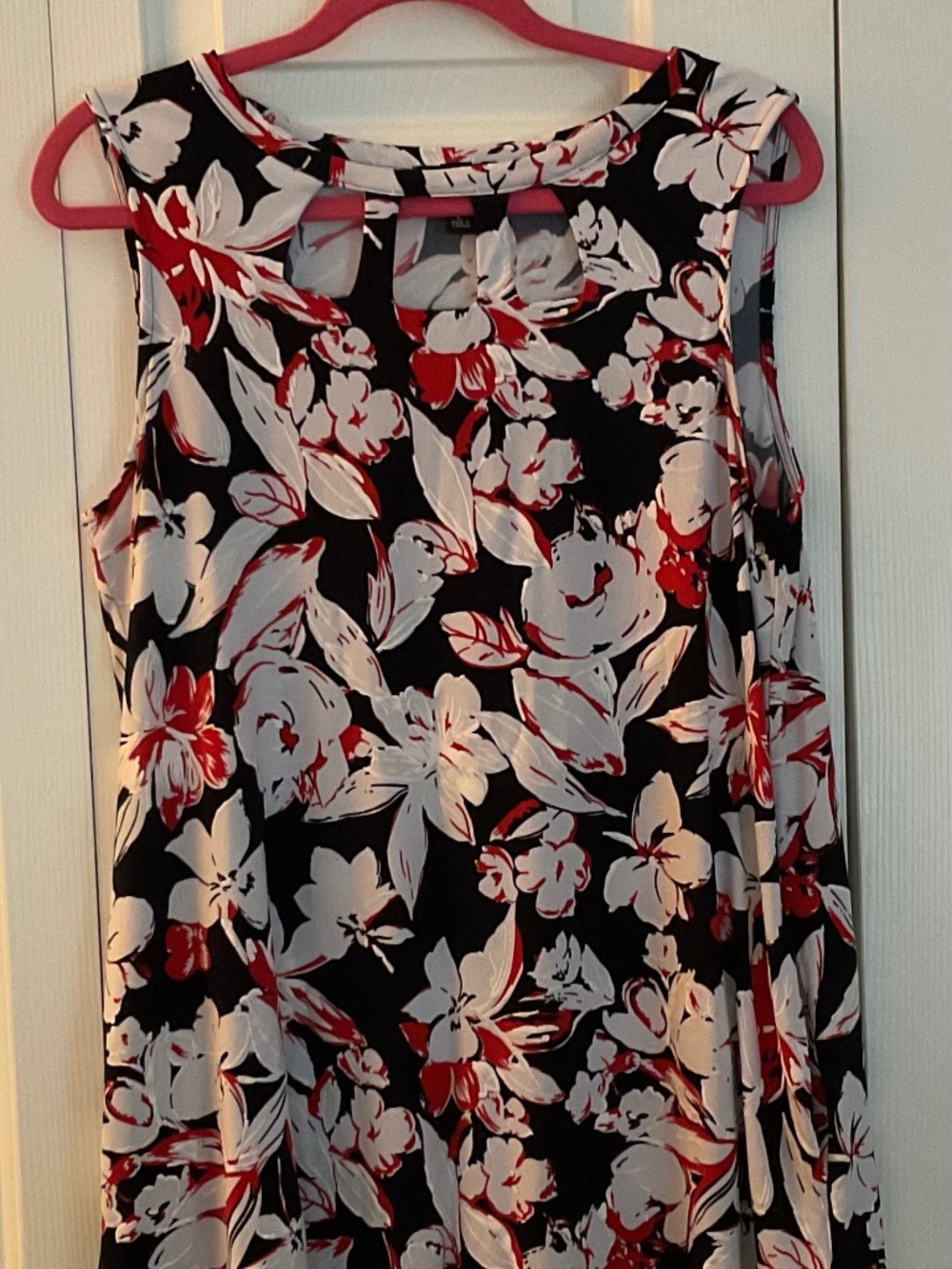 Alyx Women’s Dress Size Large Red, White and Blue Floral